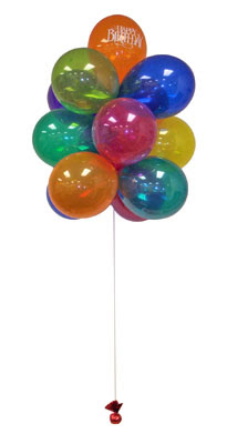  Tokat 14 ubat sevgililer gn iek  Sevdiklerinize 17 adet uan balon demeti yollayin.