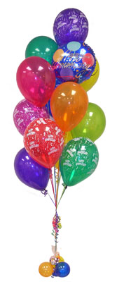  Tokat hediye sevgilime hediye iek  Sevdiklerinize 17 adet uan balon demeti yollayin.